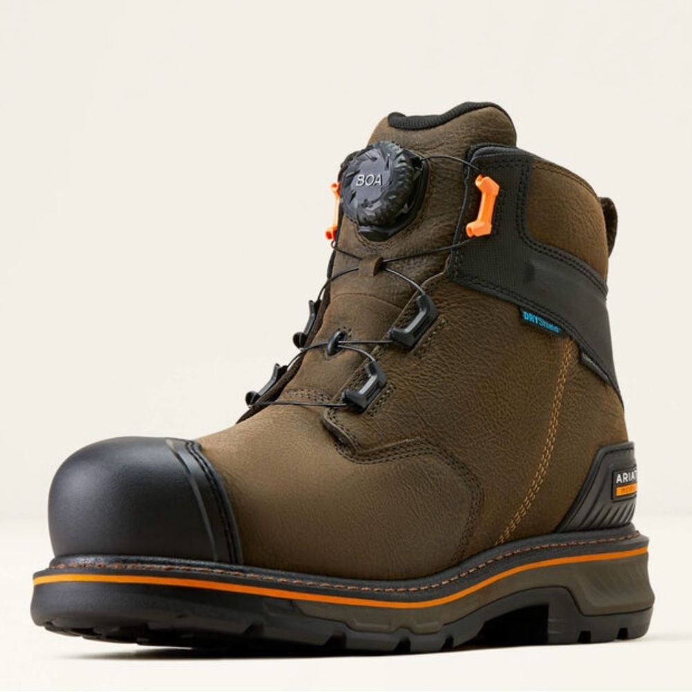 Ariat Stump Jumper 6" BOA Waterproof Composite Toe Work Boot